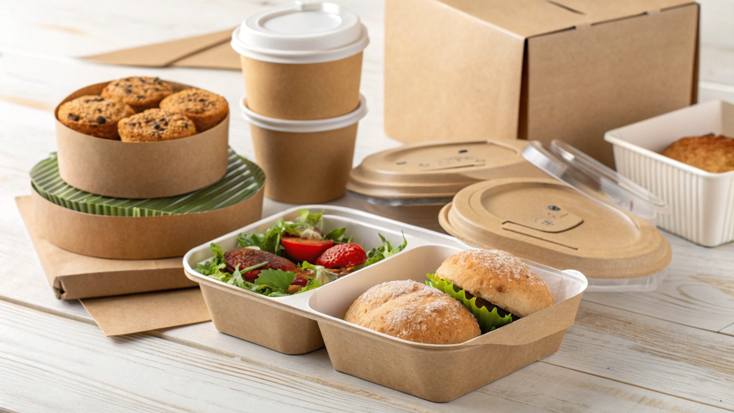 Eco-friendly Pappedeckel sustainable packaging for food and beverages